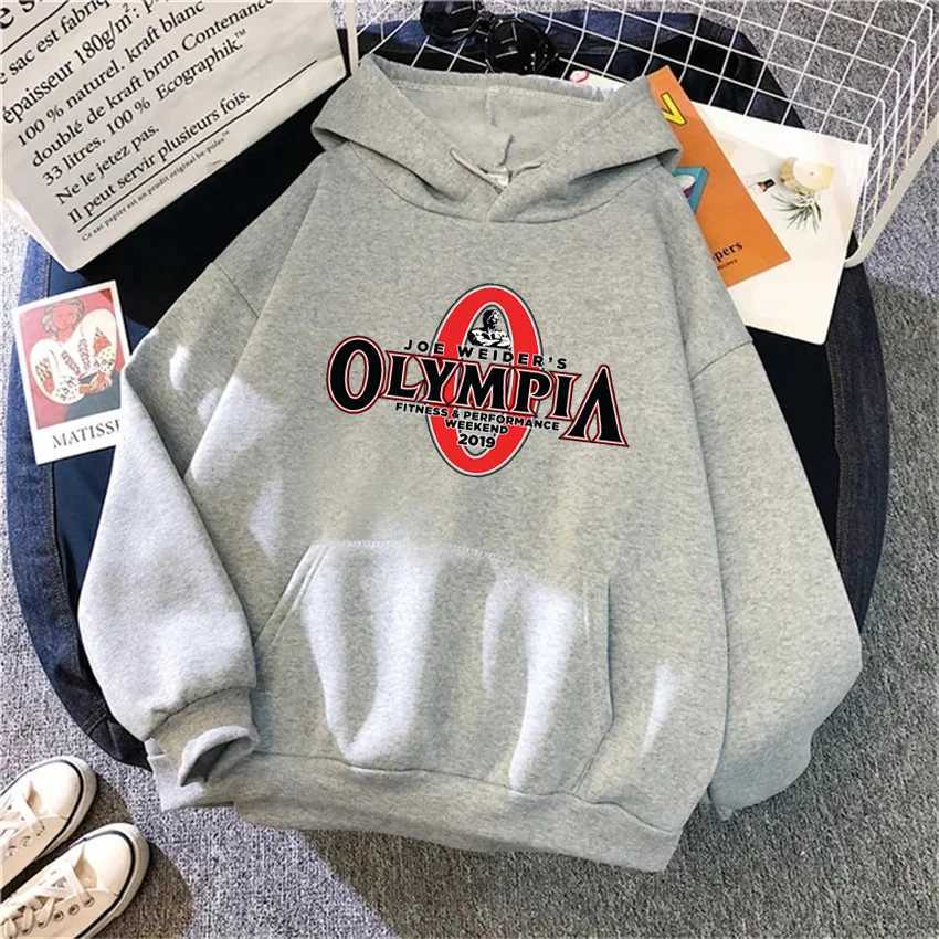 OLYMPIA Printed Gyms Harajuku Funny Women Hoodie Clothes Male Womens Fashion Hoodies Oversized Sports Sweatshirt Hoody Unisex J251203
