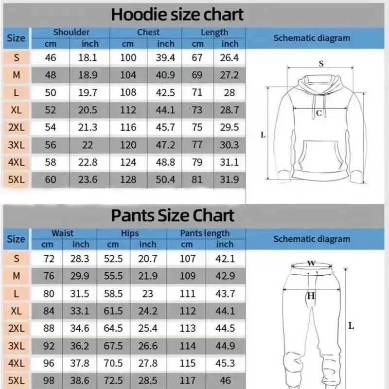 Animal Tiger 3D Print Suit Sweatshirt Forest Tiger Print Casual Hoodie Drawstring Casual Pants 2pcs Set Men Women Hoodie Suit W251202