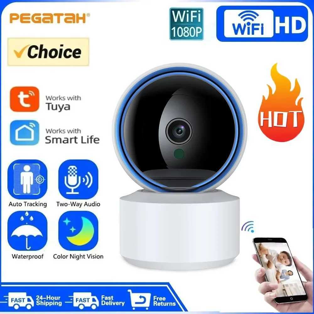 Tuya 5MP WiFi IP Camera Baby Monitor 360 PTZ Motion Detection 2 Way Au Night Vision ports TCP/IP/ Private Protocol C251202