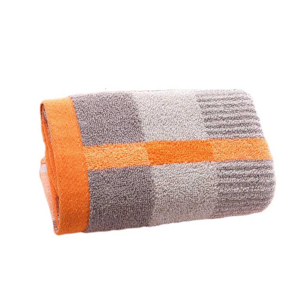 35x75 Heavy Duty Cotton Face Towel Thicken Grid Texture Soft Comfortable for Sensitive Skin Home Hotel Spa Blue Y251202