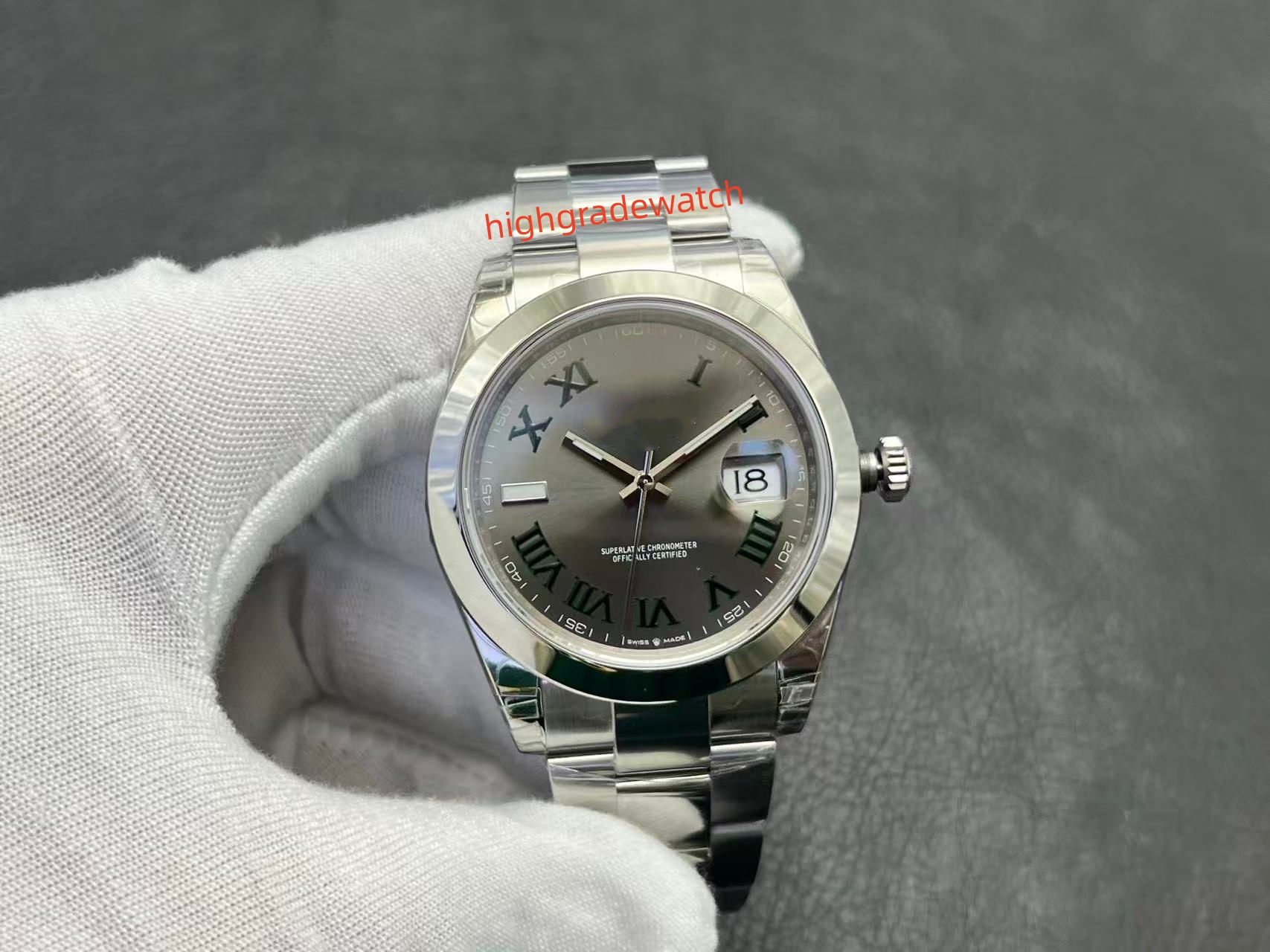 VS Factory 904L stainless steel case, East 3235 integrated movement, men's watch, diameter 41MM, sapphire crystal mirror surface