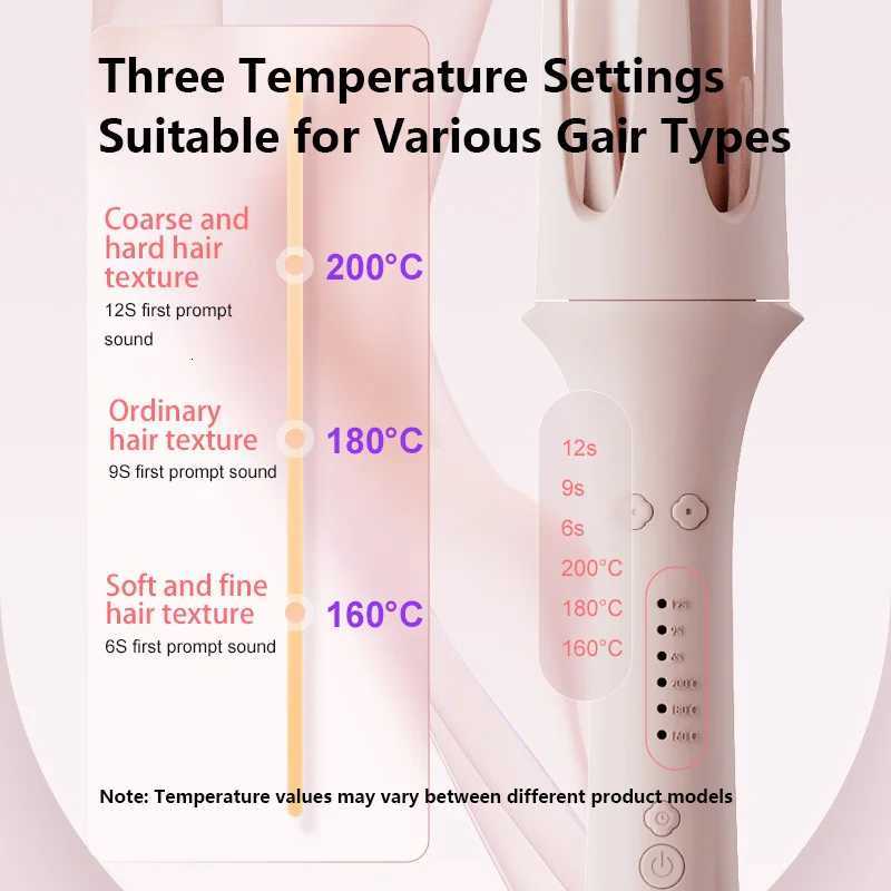 Autatic curling iron 26-40mm curling styling set suitable for all hair types negative ion hair care curling tool72h Hold C251202