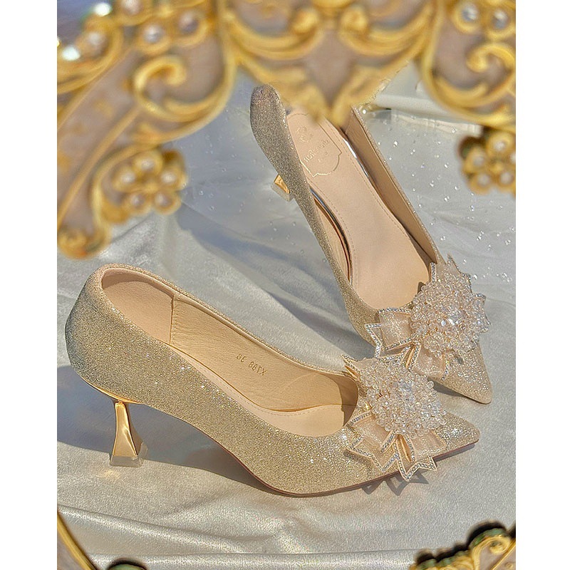 Free Shipping Designer high heels Coarse heel thick bottom strap design: Warm leg length enhancing not tiring for feet Elegant Elevating