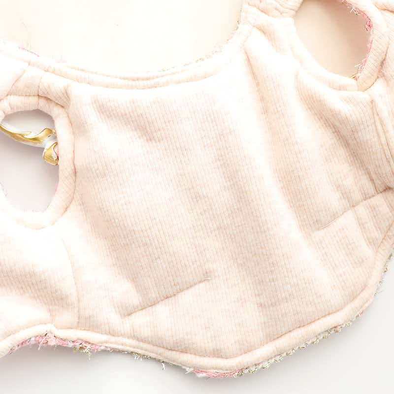 Chic Style Small Dog Vest Coat Princess Luxury Designer Pet Autumn Winter Clothes for Wholesale