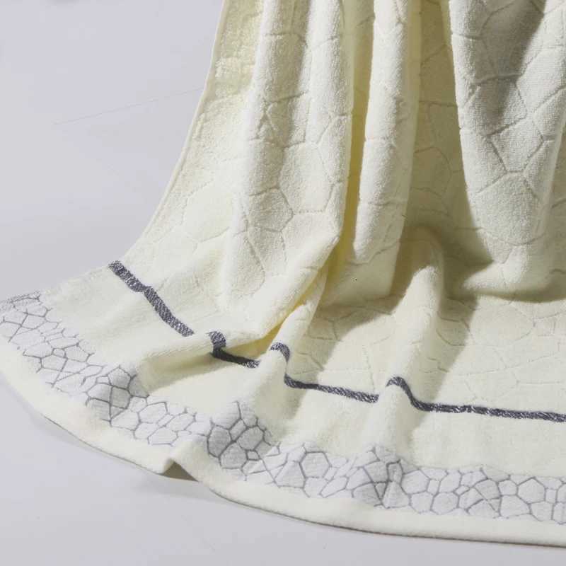 3pcs Towel Set 100 Cotton Face Towel 34722pcs Shower Towel 70140cm Pink Beach Geometric Home Bath Towel Adults Bathroom Y251202