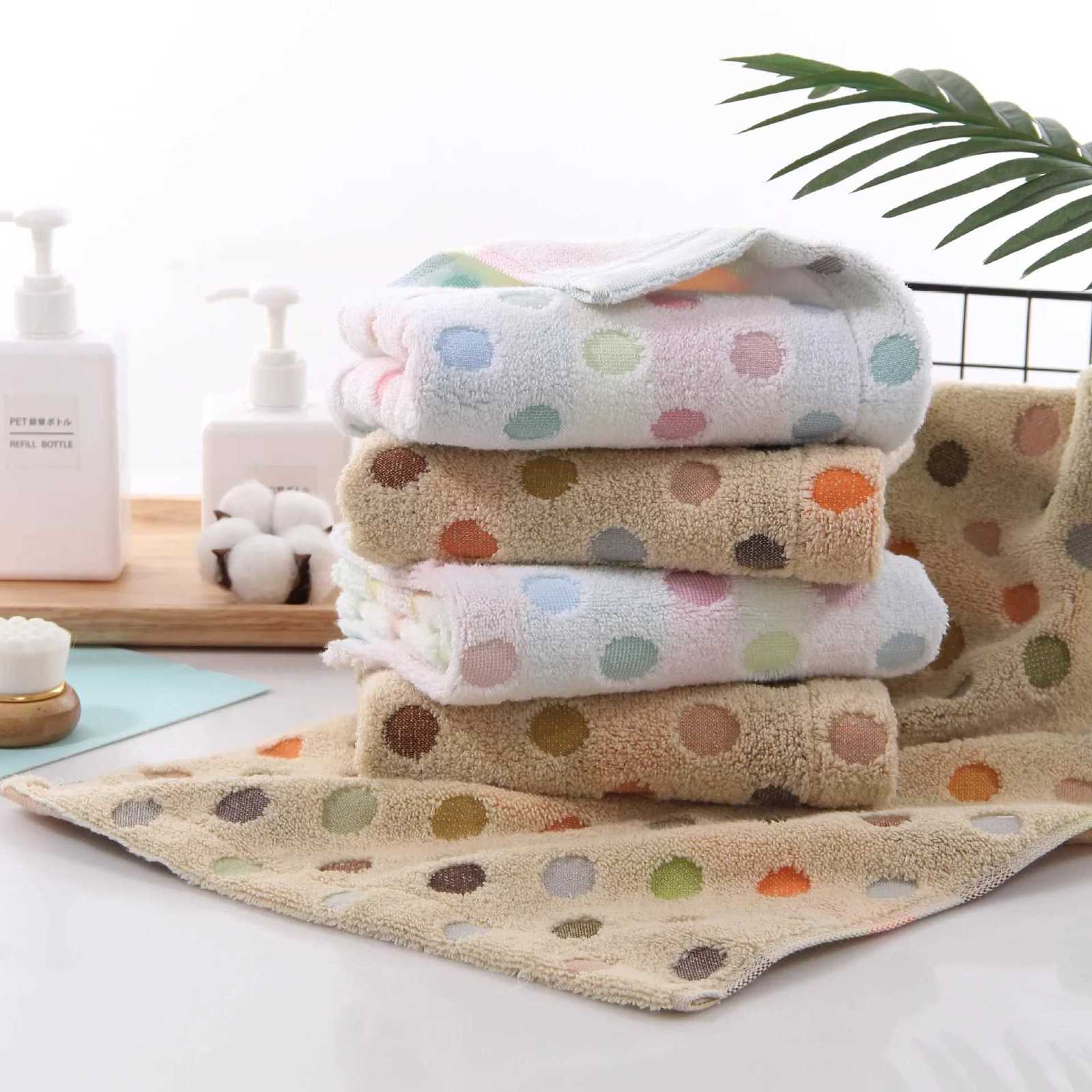 3575 Organic Cotton Towel Face High Quty for Kids Adults Men Women Quick-Dry Bathroom Y251202