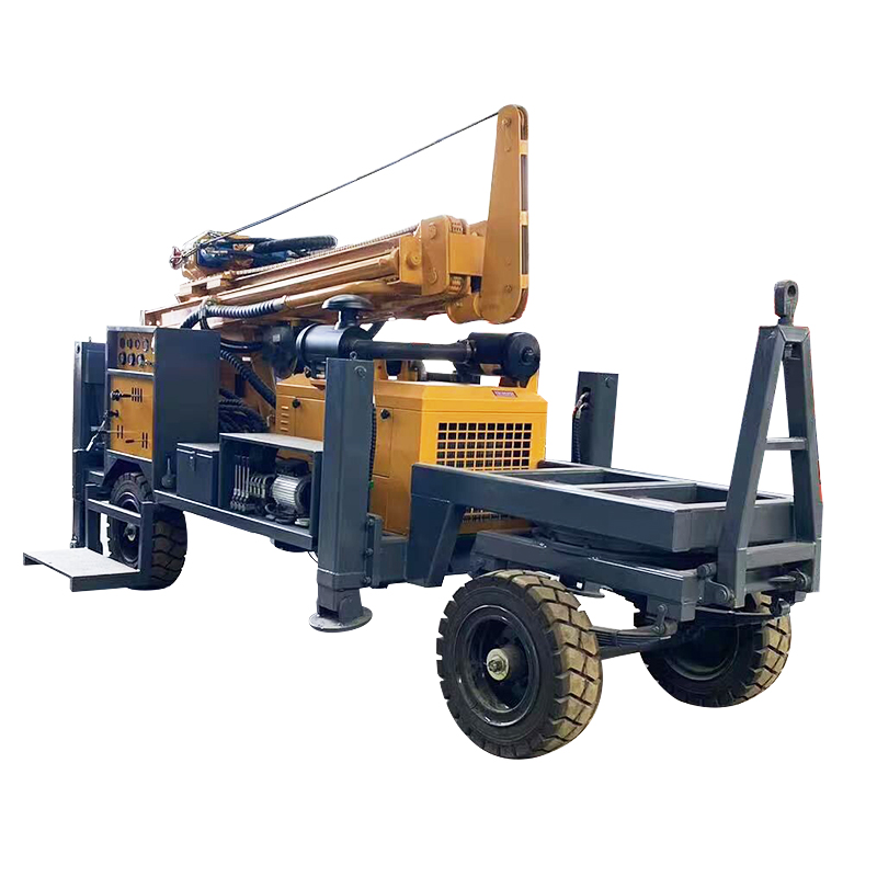 Heavy-Duty 500m Water Well Drilling Package | Complete Truck-Mounted Rig with Compressor & Mud Pump