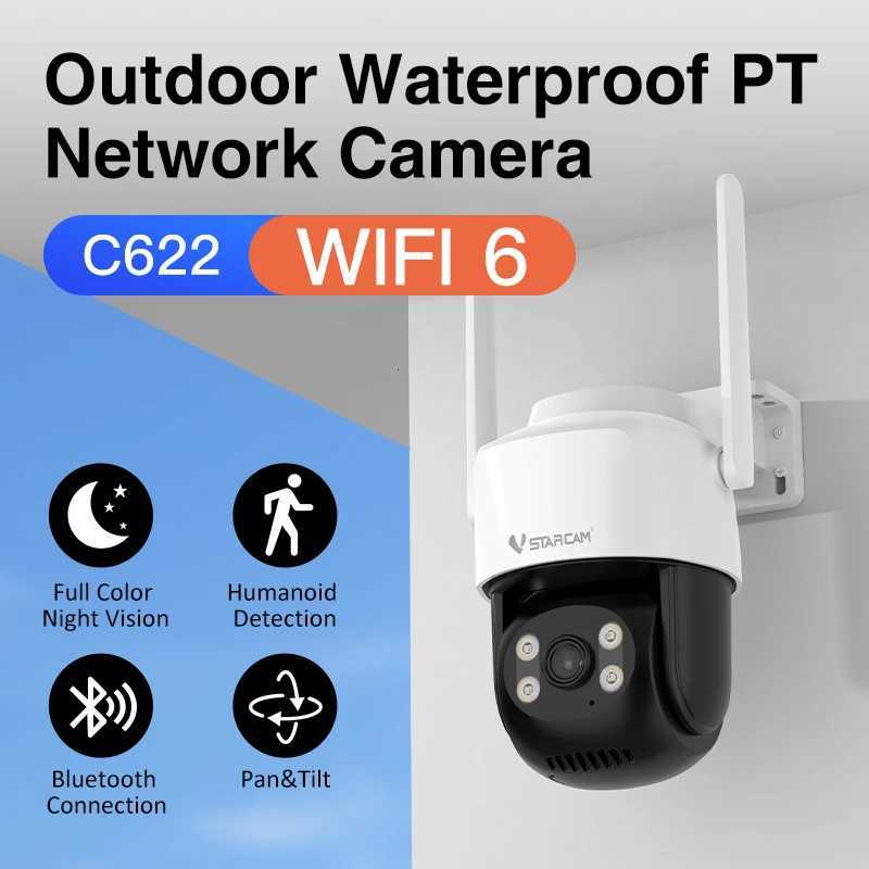 VSTARCAM C622 PTZ WIFI Camera Wireless Outdoor Two Way Au P2P De Security IP Auto Tracking CCTV Camera Network C251202
