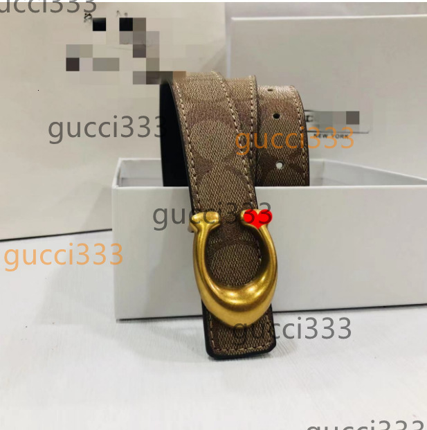 New designer men's and women's luxury belt made of pure steel, fashionable and classic casual style Coach coachbelt jyb
