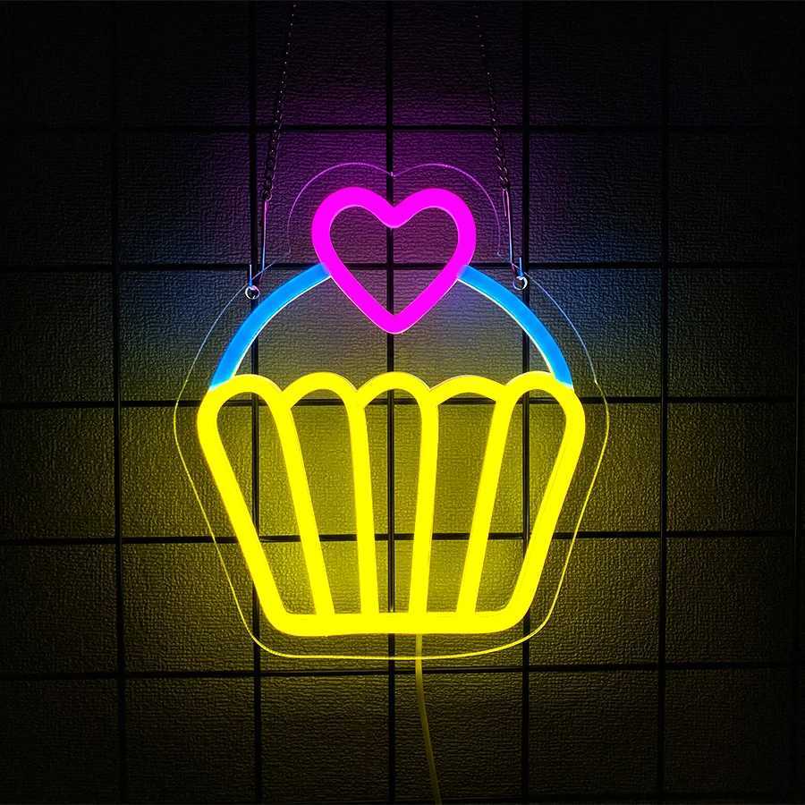 Dessert Series Led Neon Signs Used For Wall Art Decor Bakery Coffee Shop Kitchen Ice Cream Shop Business Wall Lamp H251201