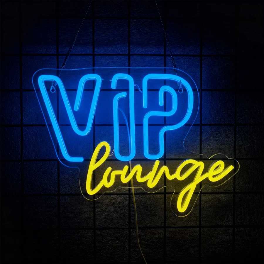 Vip Lounge Neon Sign Suitable For Business Decor Of Nightclubs Bars Hotels Nail Salons Offices Clubs And Massage Shops H251201