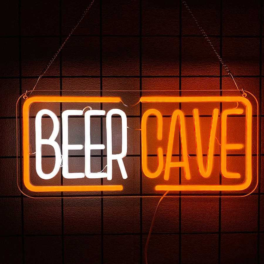 Bar Series Neon Signs 3D Carved Icon Wall Decor Usb Powered Used For Clubs Bars Holiday Parties Man Cave Art Wall Lamps H251201