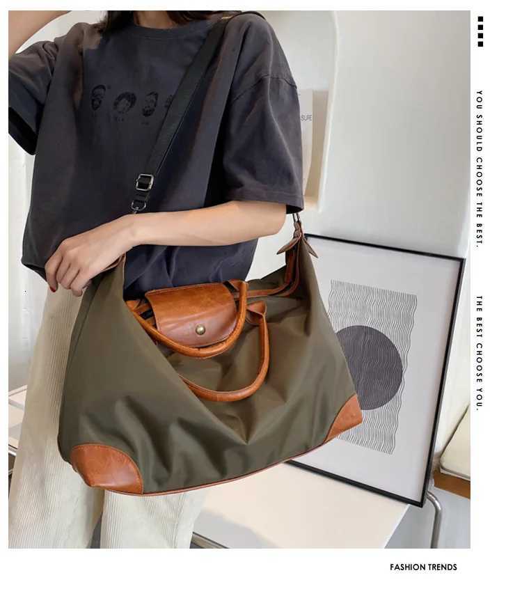 New Casual Sport Tote Bag Women Crossbody Bags Large-capacity Travel Bag Shoulder Bag Tote Duffle Bag Women Fitness Gym Big Bag K251202