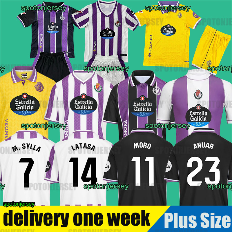25 26 Real Valladolid soccer jerseys IVAN SANCHEZ ANUAR MARCOS ANDRE camisa de futebol Real Valladolid men kids 2025 2026 FOOTBALL SHIRTS MONCHU SYLLA kits