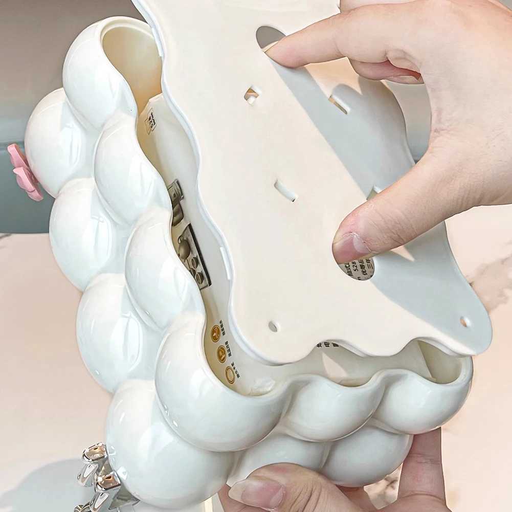Cloud Tissue Box Minimalist Bubble Tissue Holder Creative Cotton Candy Design Tissue Organizer Living Ro Kitchen Decoration H251201