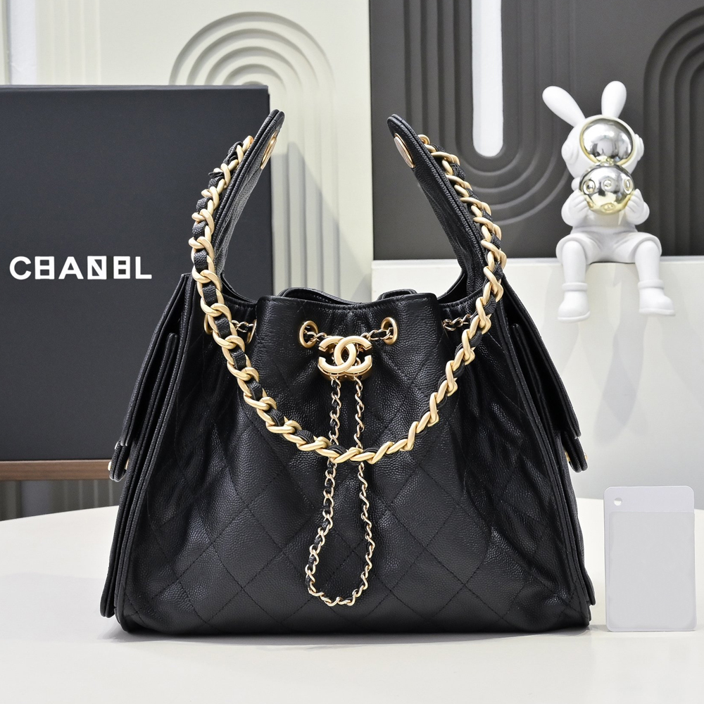 Top Quality 25 HOBO Bag Designer Bag Shoulder Bag Crossbody Bag Luxury HOBO Shoulder Bag Bowling Bag Classic Women Handbag Luxury Designer Stray Bag Caviar Chain Bag