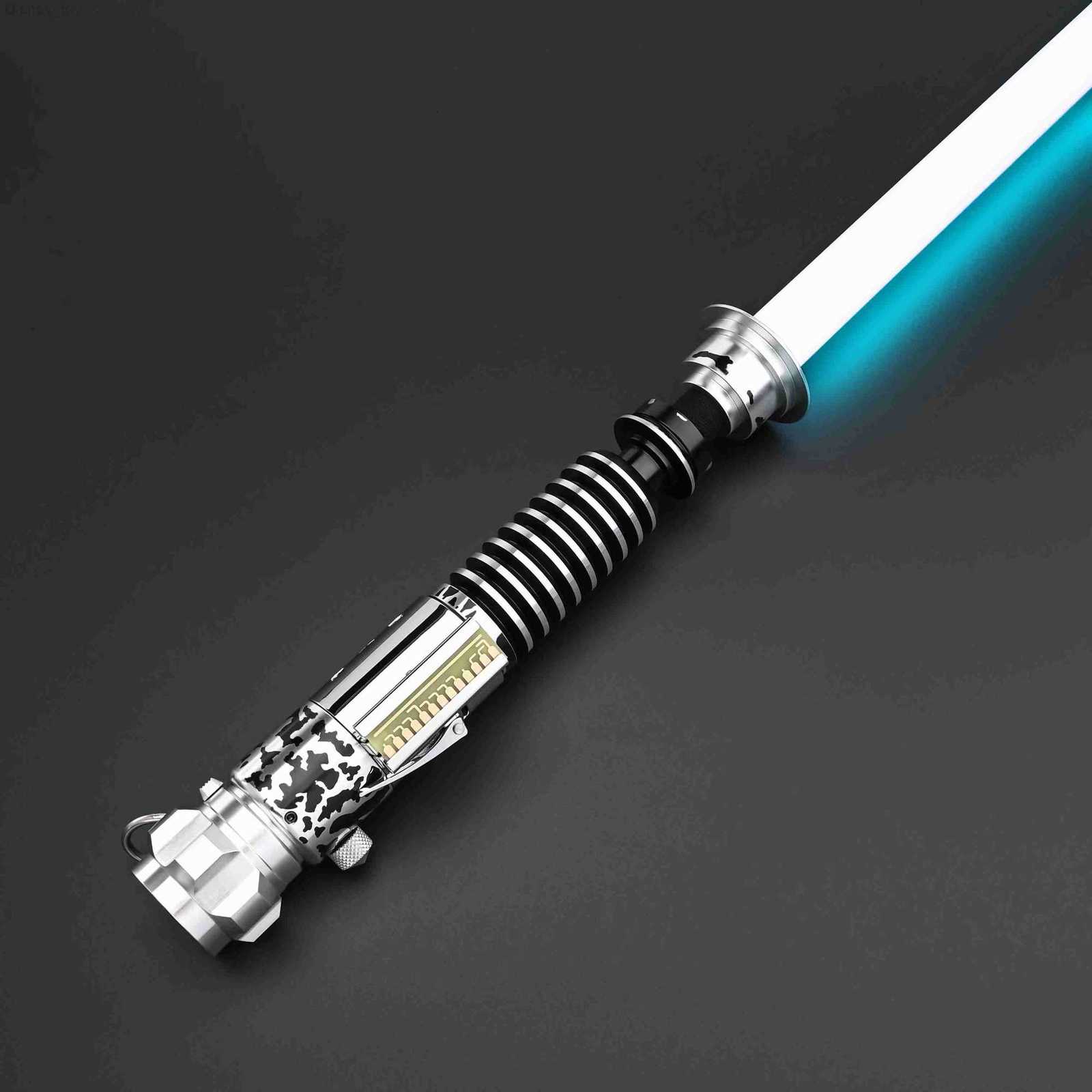 Disney TXQ LUKE Skywalker Christmas Lasers Combat Lightsaber Proffie Smooth Swing Blaster Metal Toys Cosplay Gift Juguetes lightstick H251202
