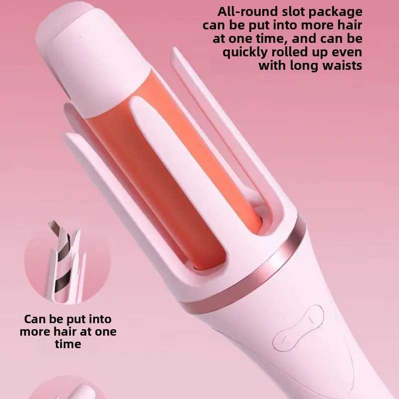 Fly Autatic Curling Iron Anti-Tangle Hair Curler with Negative Ions Latest Curling Wand Hair Curler for long-la styling C251202