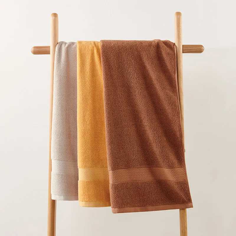 Towel 100 COTTON ADULT FACE TOWEL BATHROOM CHILDRENS SMALL BATH TOWEL SOFT ELONGATED SPORTS GYM SWEAT TOWEL LARGE TOWEL 50X100CM Y251202