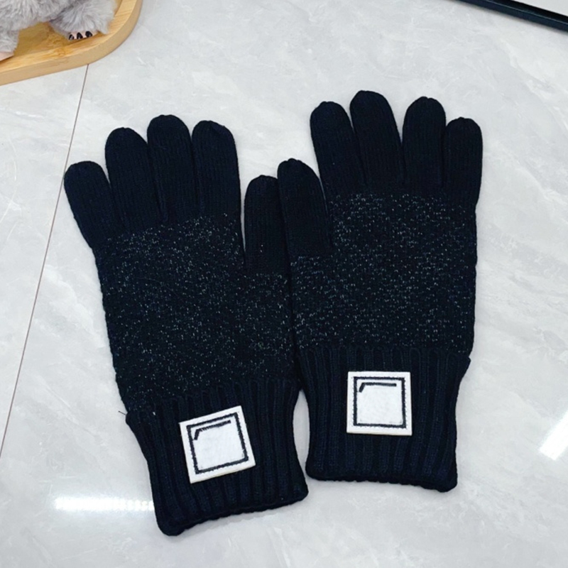 gloves designer gloves luxury gloves designer letter design gloves fashion Knitted gloves warm waterproof cycling padded women men gloves christmas gifts good