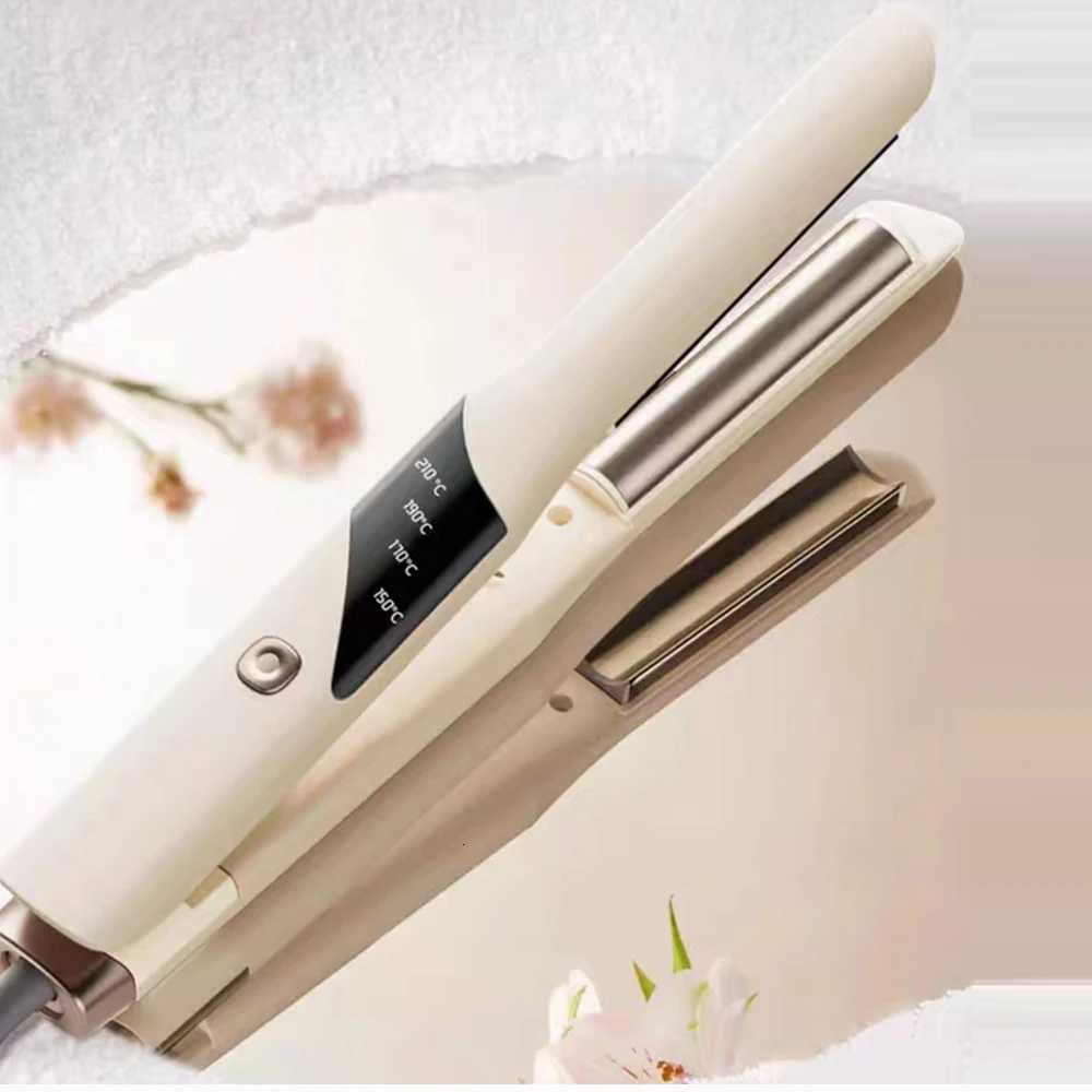 Semi-Arc Shaped Splint Morgan Curling Iron Hair Ceramic Curlers Fluffy Hair Root Perm Curling Fast Heating Flat Iron C251202