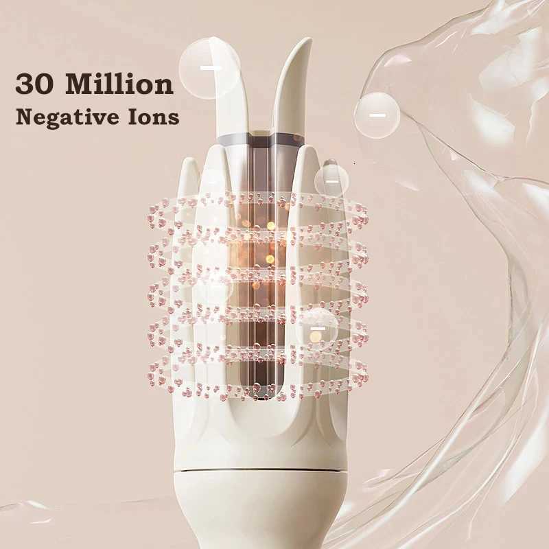 Autatic Hair Curler 28mm Negative Ions Electric Ceramic Curling Hair Stick Rotating Curl Waves Anti-Tangle Curling Iron Styler C251202