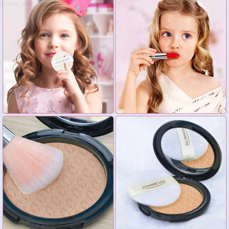 Disney Simulation Cosmetics Set Kids Play House Toys Simulation Make up Lipstick Nail Paint Educational Toys Pretend Makeup Girls Game H251202