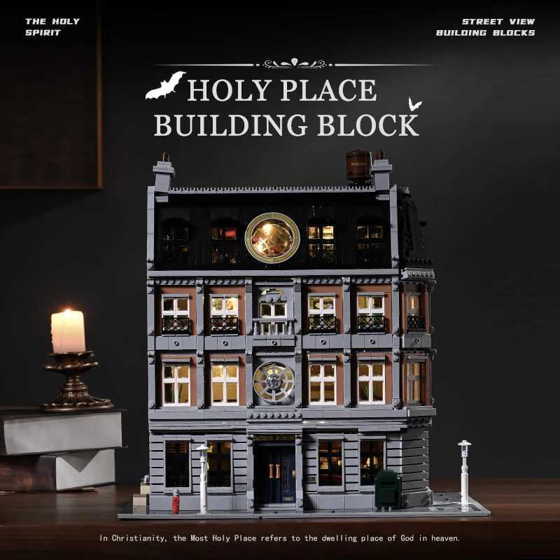 6564PCS MOC Sanctorum Sanctum Showdown Building Blocks Movie Haunted House Architecture Model Brick Chrismas Toys Kid Adt Gift C251203