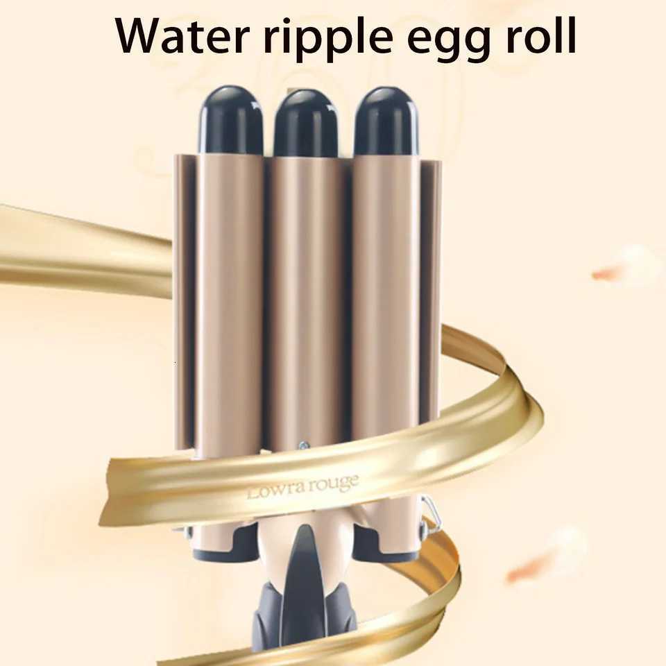 roll stick instant noodle curling iron Three-tube design and wavy small/large curling iron C251202