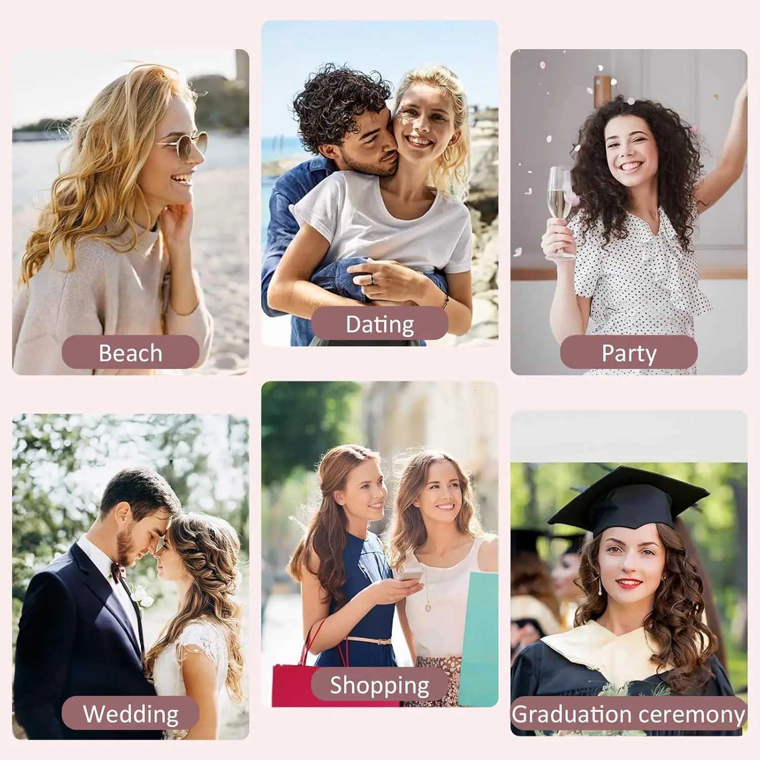 Thermal B 15 inch Heated Round Curling B 2-in-1 Hair Dryer and Styler Hot Straightener Cb with Detachable for C251202