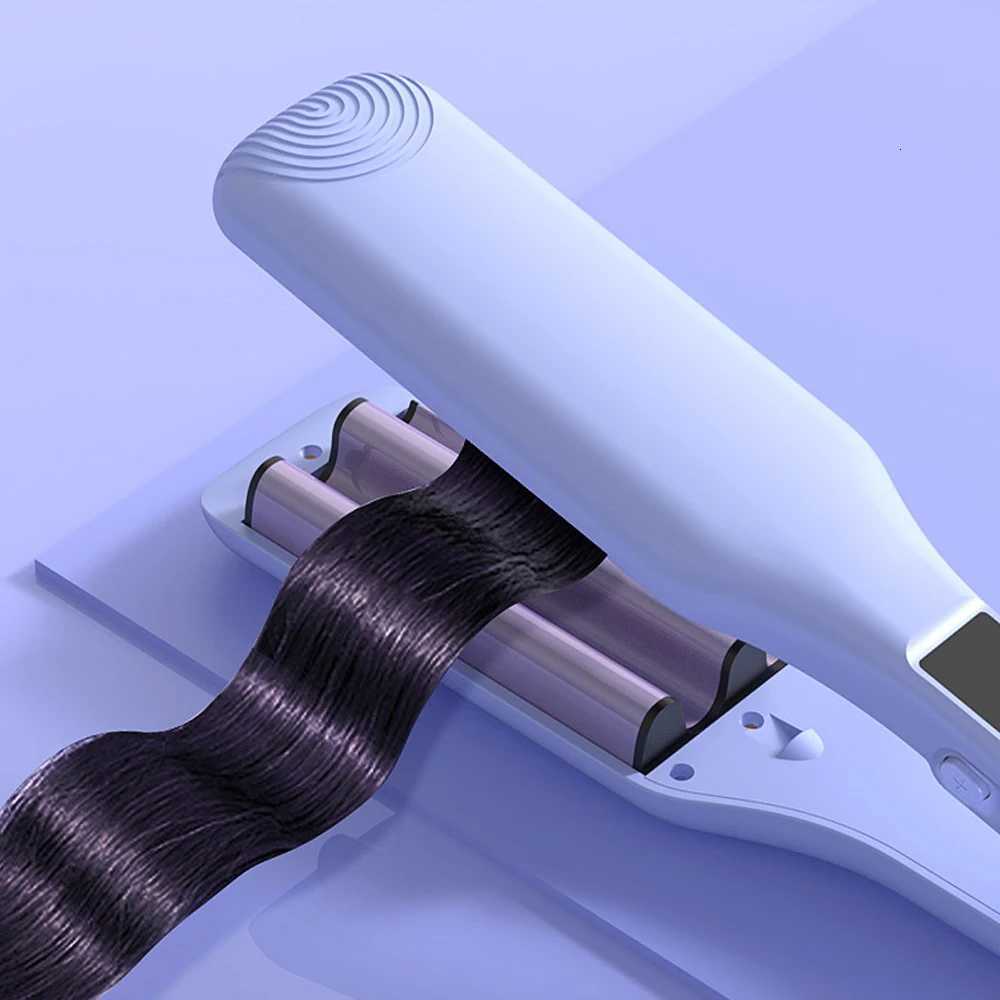 Hair Wave Curling Iron 043 Inch 4 Barrel Waver Small Roller Hair Curler LED Display Ceramic Curly Crimped Hair Styling Tool C251202