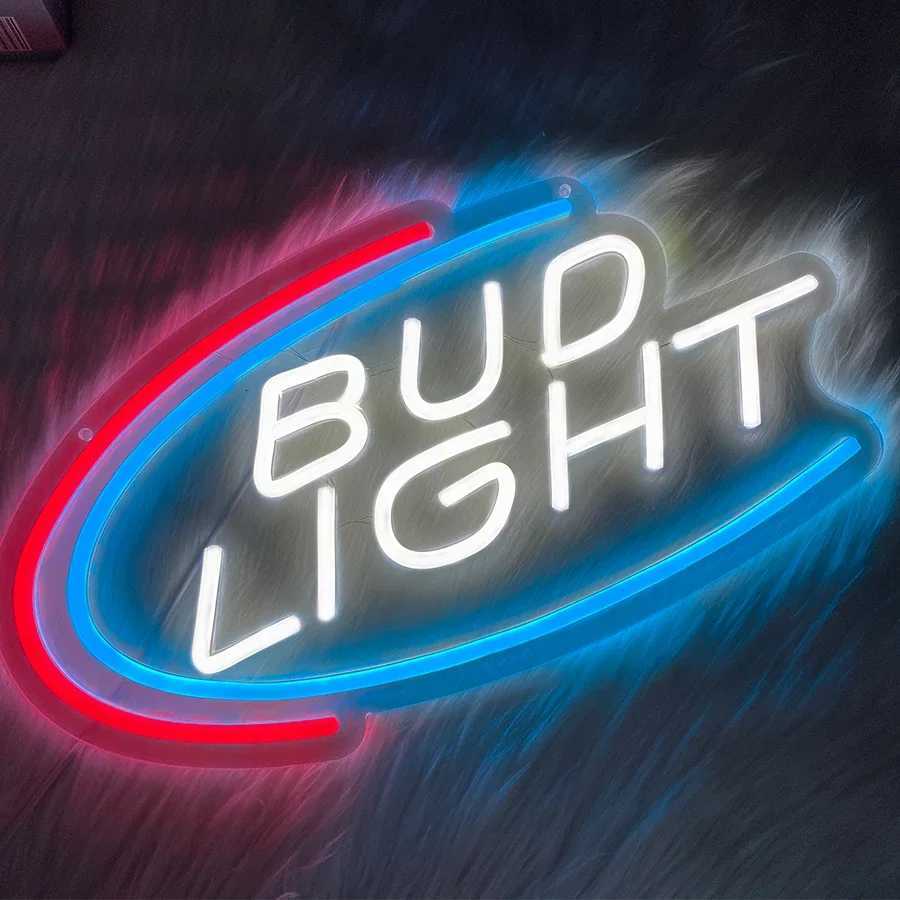 Budweiser Beer Led Neon Signs Used In Bars MenS Caves Beer Clubs Pubs Led Business Signs Carnival Parties H251201