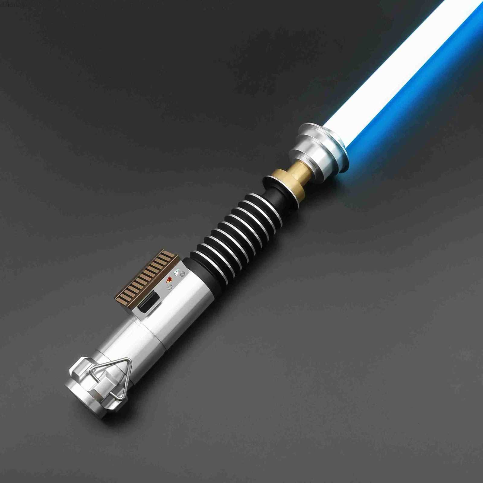 Disney TXQ LUKE Skywalker Christmas Lasers Combat Lightsaber Proffie Smooth Swing Blaster Metal Toys Cosplay Gift Juguetes lightstick H251202
