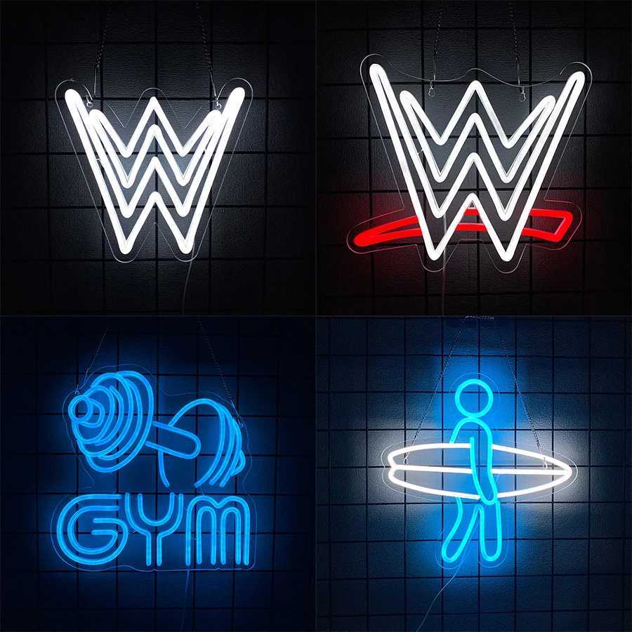 Entertainment Theme Neon Sign Sports Luminous Icon Wall Decor Usb Powered Used For Room Competition Party Club Wall Lamp H251201