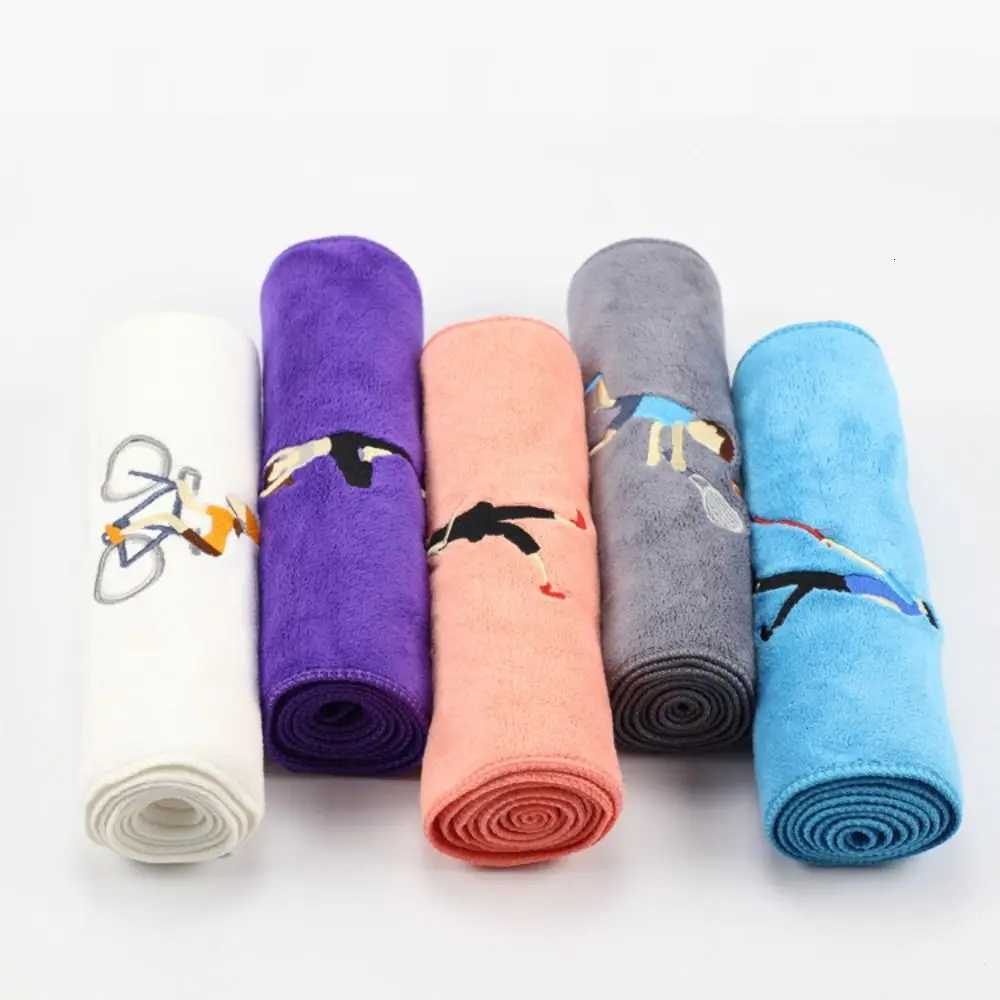 New High Quty Drying Cotton Towel Breathable Solid Color Yoga Towel Portable Absorbs Sweat Sports Towel Outdoor Camping Y251202
