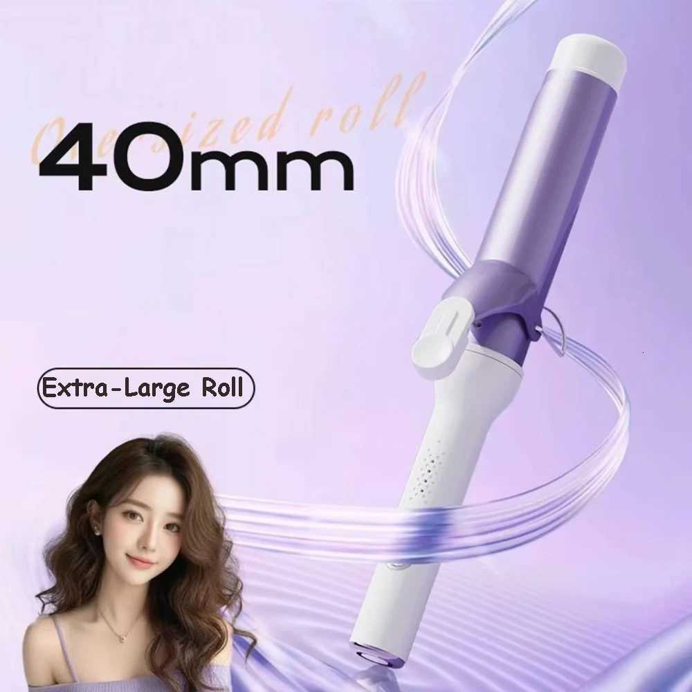 Wen Professional 40Mm Ceramic Curling Iron Hair Curler Big Wave Electric Curler Hair Styling Tool C251202