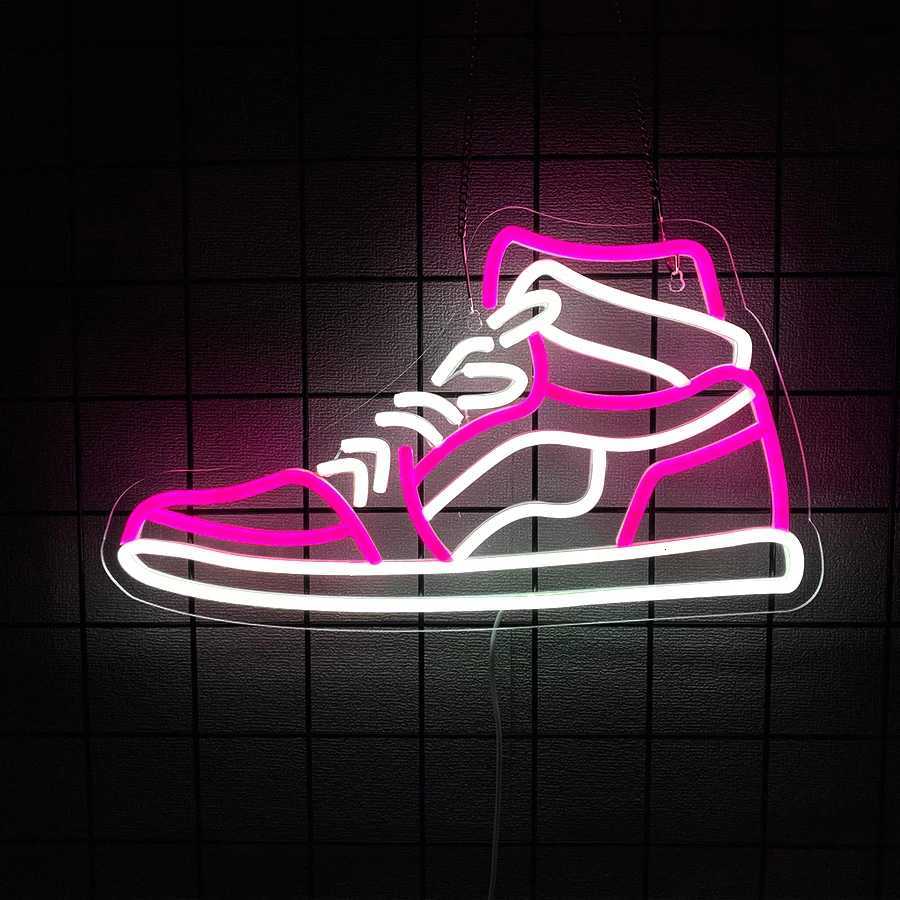 Sports Shoes Led Neon Sign Usb Powered Used For Bedroom Man Cave Party Home Shop Game Room Art Decor Youth Gifts H251201