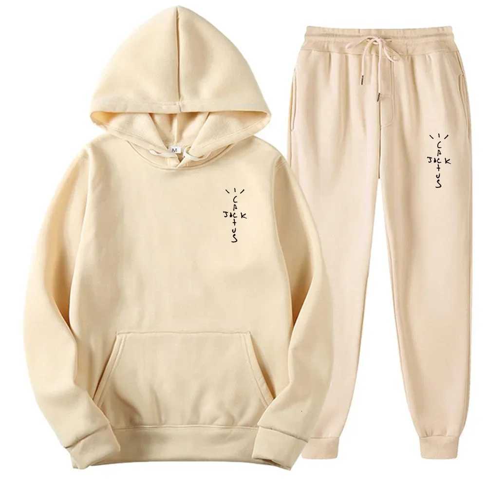 mens and womens sportswear long sleeved sportswear mens and womens hoodies casual warm hoodies two-piece set long pants W251202