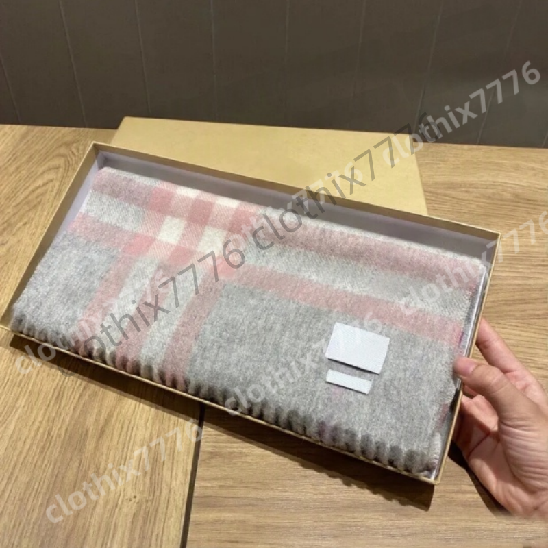 Designer Womens Scarf Winter Brand Scarf Pashmina Luxury Warm Scarfs Fashion Classic Women Imitate Cashmere Wool Long Shawl Wrap blanket soft wool plaid scarf A7