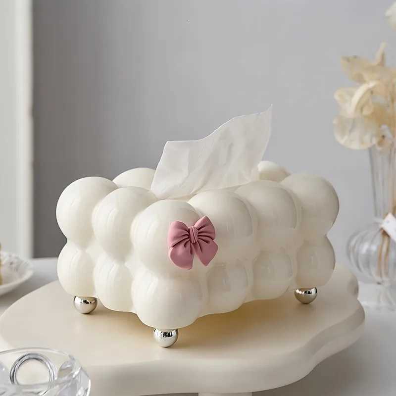 1pc Premium Cloud-Shaped Plastic Tissue Holder Solid Color Creative Paper Tissue Boxes Car Tissue Holder Acrylic Box H251201