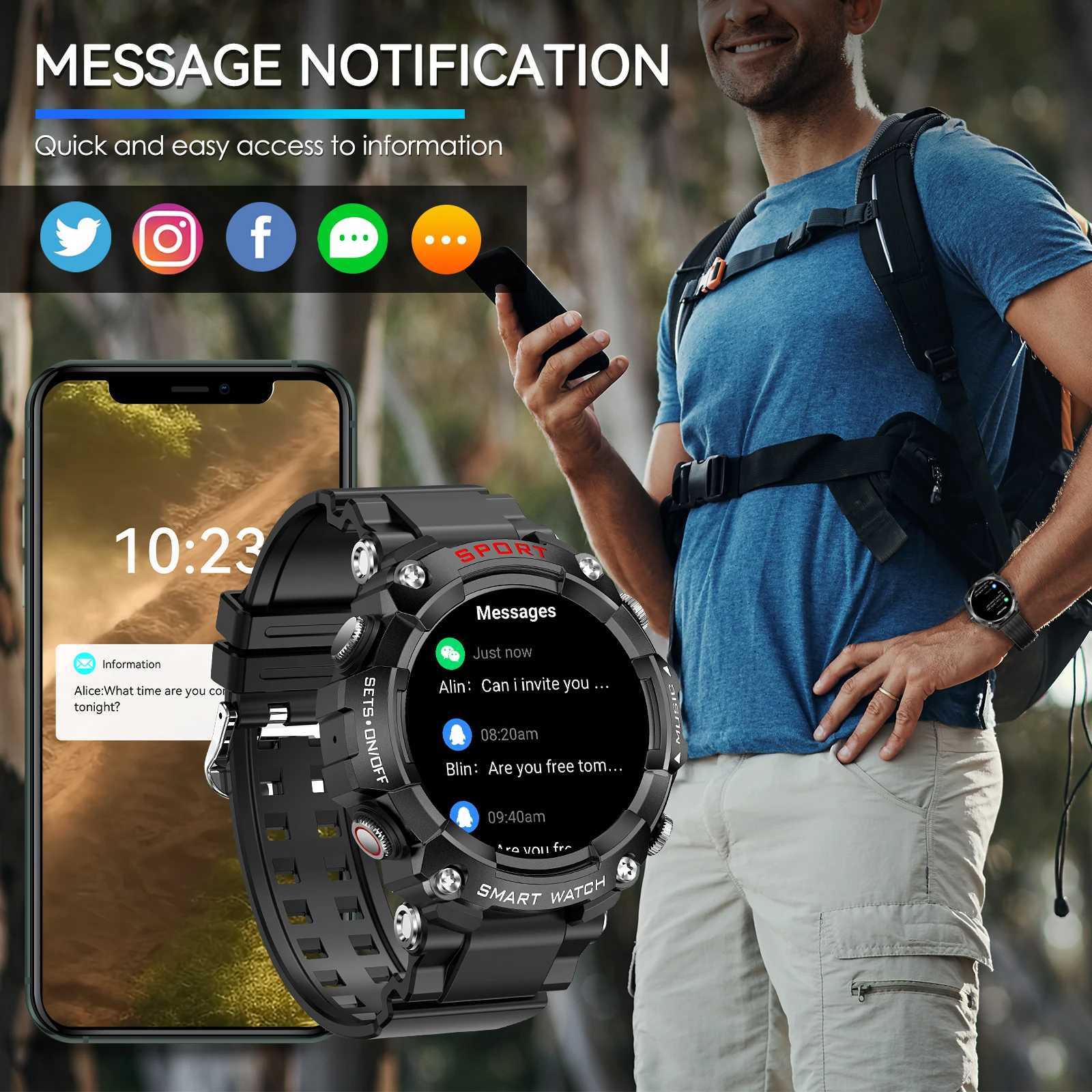 LaNikar Smart Watch AMOLED Display With In-Ear set Rate Blood Pressure Oxygen Saturation Monitoring HD Au C251203