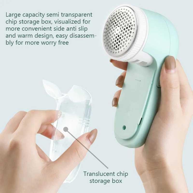Household Clothes Shaver Fabric Lint Remover Fuzz Portable Fur Ball Trimmer USB Electric Fluff Shaver Pellet Remover with Brush M251203 - view 6