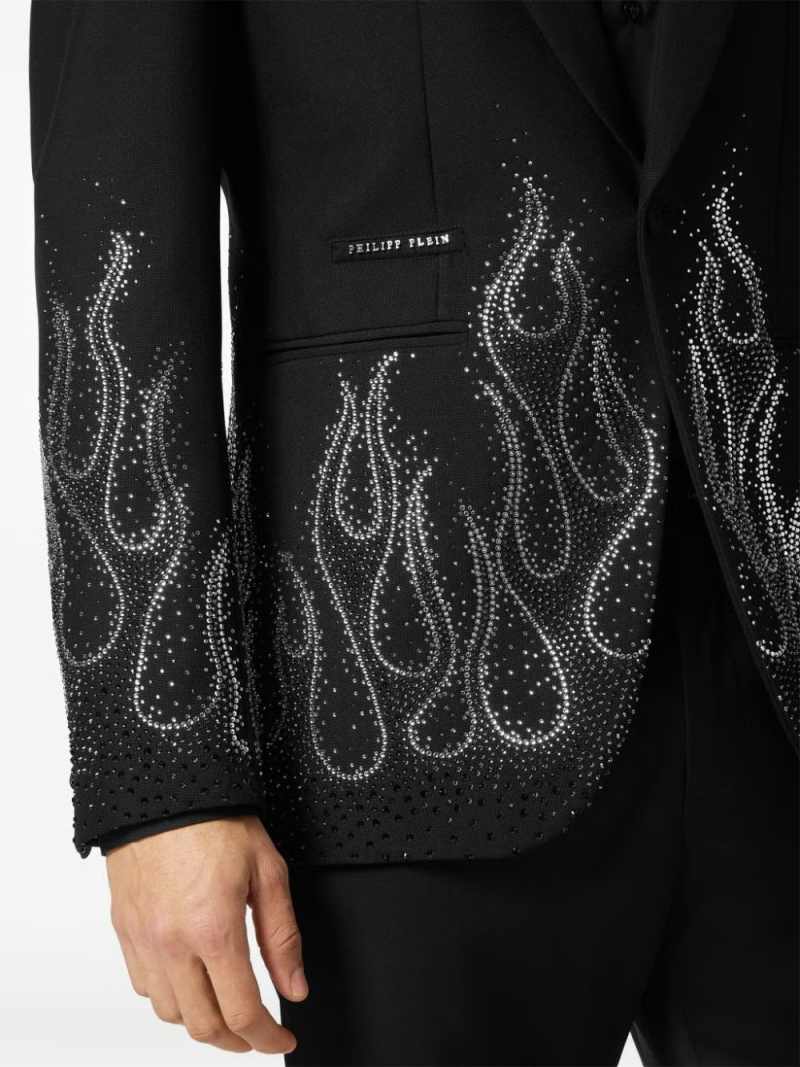 Luxury Men Suits Slim Fit 2 Pieces Jacket Pants Crystal Wedding Groom Tuxedo Prom Party Dinner Customized Ropa Hombre