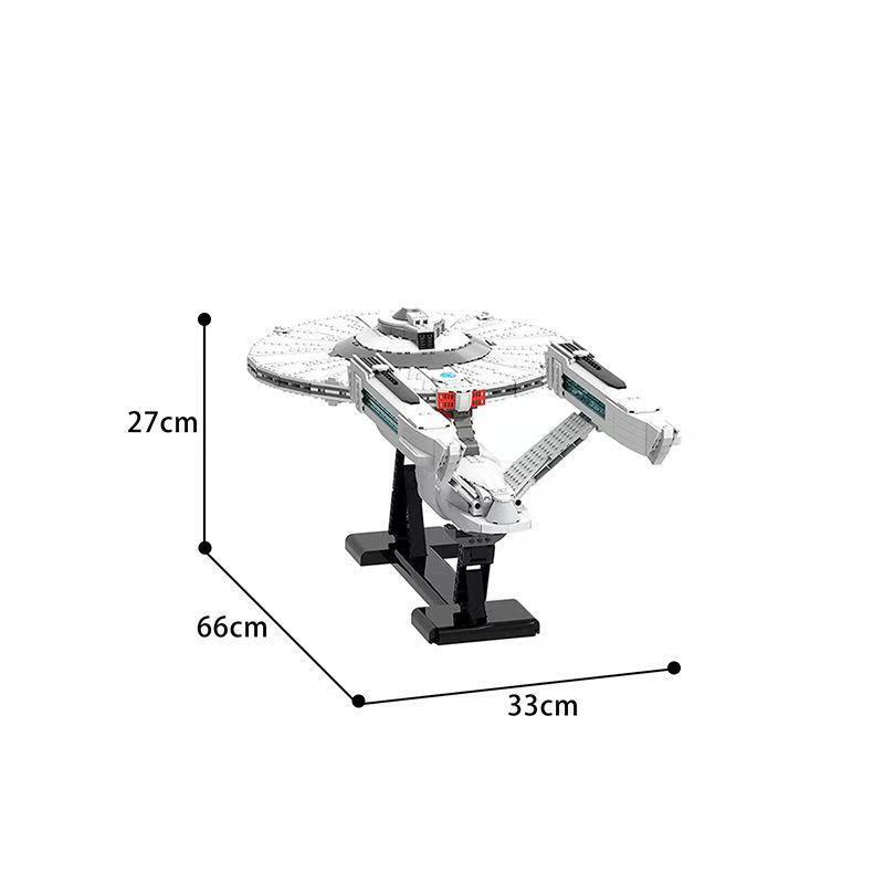 es Star USS Enterprise Heavy Cruiser Building Blocks Model Treks Spaceship toy brick Children Toys Gift C251203