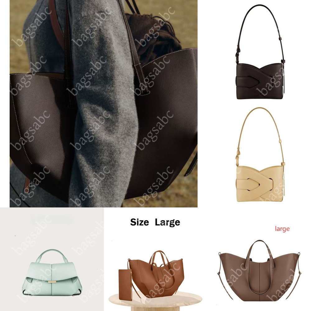 polenetote Bag Paris Shoulder Bag | Genuine Leather Crossbody Tote For Women | Camel Brown Saddle Underarm Polenelys Bag 7d7