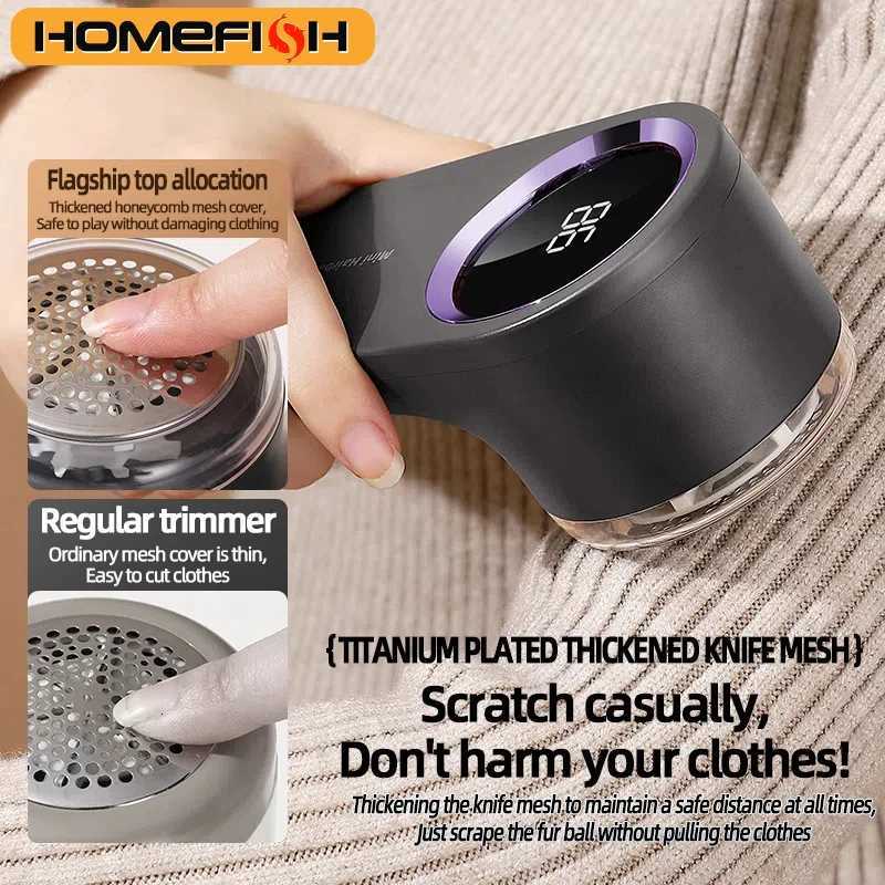 Best-selling Portable Fabric Shaver USB Rechargeable Electric Lint Remover High-speed Motor Fuzz Shaver Lint Ball Cleaner M251203 - view 4