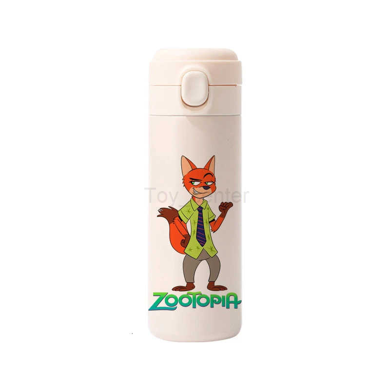 Disney Zootopia Thermos Cup Large Capacity Small and Lightweight Carrying Cup 304 Stainless Steel Outdoor School Juice Milk Cup H251203