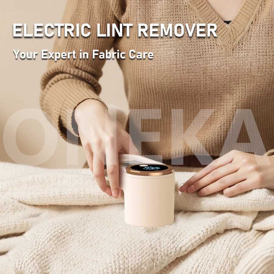 ONEKA Rechargeable Fabric Shaver Lint Remover Sweater Defuzzer Lints Fuzzs Pills Pilling Trimmer for Clothes Furniture Gift Idea M251203 - view 3