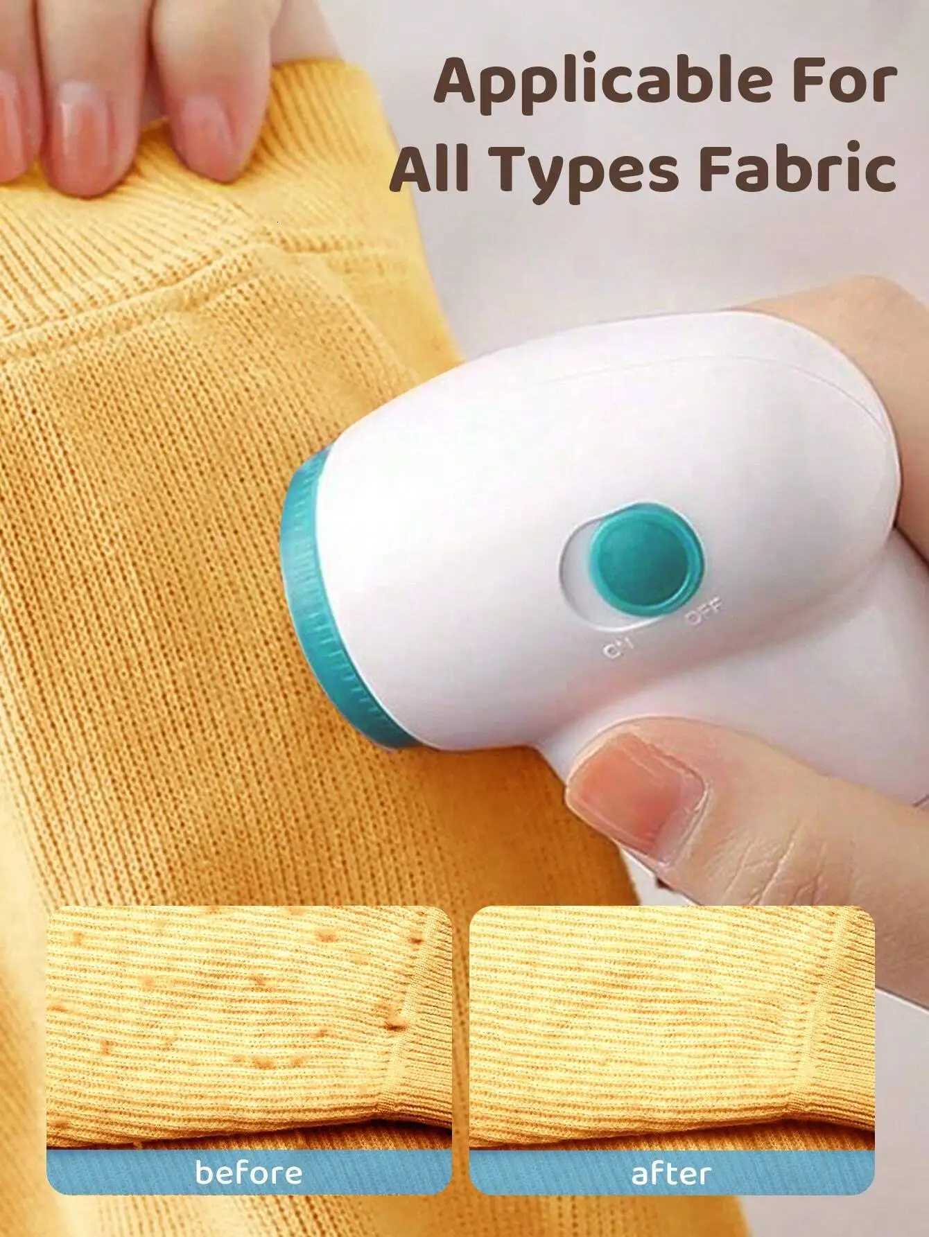 Fabric Shaver Lint Remover Clothes Mini Portable Defuzzer Fuzz Balls Pills Bobbles Carpet Couch M251203 - view 3
