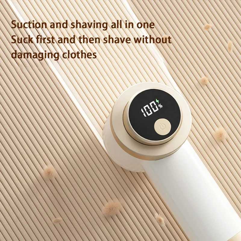 Electric Lint Shaver Digital Display Wireless Fabric Pill Remover 3 Speeds Rechargeable For Sweaters Clothes Hairball Trimmer M251203 - view 4
